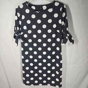 ILE‎ New York Polka Dot Tie-Sleeve Dress – Size 12